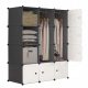  MAXXLLC Kleiderschrank 111 x 164 x 47 cm Anthrazit, Grautöne