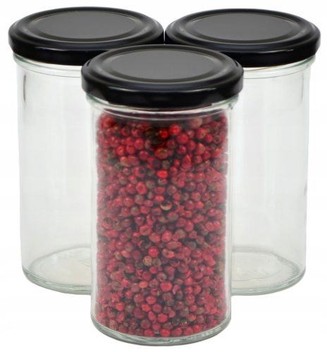 Lebensmittelbehälter GLASDOSE 277 ml, direkt von innen, perfekt zum Pasteurisieren, 20 Stück