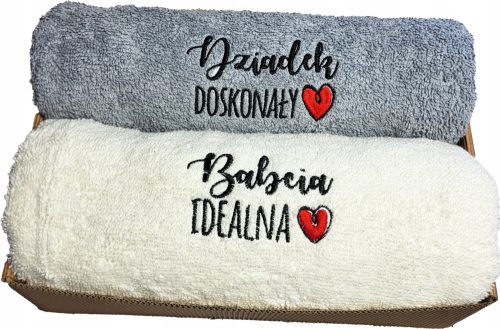 Sets Handtücher HANDTUCH-SET FÜR DIE GROSSELTERN UND GROßELTERNTAG-SET HANDTUCH-BOX