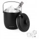 KonigHOFFER Oris Eiskübel mit Zange 2,8 l, schwarz
