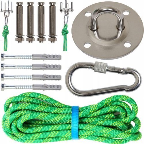 Gartenmöbelteile und Zubehör Detal2M Hängesessel Silber 200 kg 9 x 9