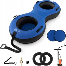  Schneereifen für 2 Personen Schlittenschieber