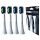  4x Spitzen für Seysso Oxygen Gold White Basic, weiße Ersatzköpfe