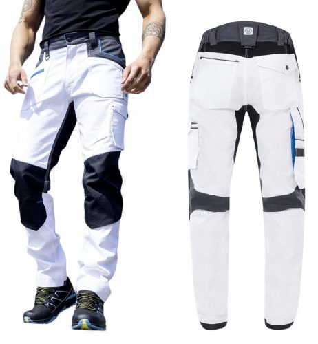 Ardon 4XSTRETCH lange Arbeitshose, Größe 52 + MagrosBHP-LOGO-Aufkleber