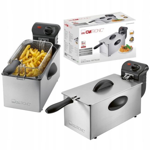  Clatronic FR 3586 traditionelle Fritteuse 2000 W 3 l