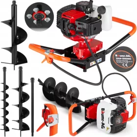 BENZINBOHRGERÄT ERDSCHNECKENBOHRER-SET BAUMR-AG 5,9 PS