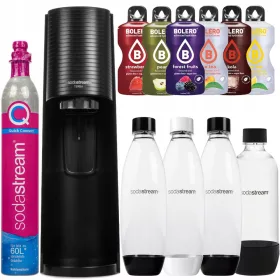  SodaStream Terra Set schwarz 16-tlg.