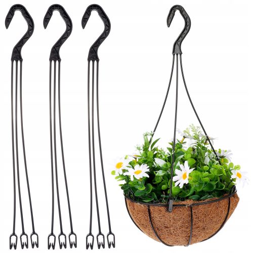  HAKEN FÜR BLUMENTOPF, HÄNGESTÄNDER FÜR BLUMENTÖPFE, 25 ST