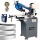 BANDSÄGE-METALLSCHNEIDEMASCHINE BS170G 400 V + TENSIMETER + 3 KOSTENLOSE BÄNDER