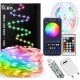  Weihnachtsbaumbeleuchtung LED-Lichterkette 10M 100LED RGB Fernbedienungsanwendung