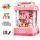 Kinder-Klauenmaschine, Familienspielzeug, spannendes Spiel, Mini, elektronisch, Rosa