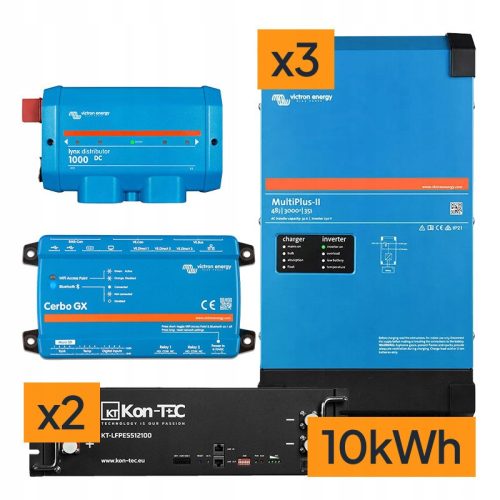 SunTrack Set einphasiger Energiespeicher 3 kVA/5 kWh