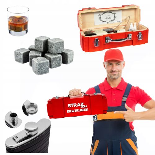 Coole, lustige Gadgets Geschenkbox für den Feuerwehrchef + 2 weitere Produkte