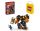  LEGO Ninjago Coles Erdelementar-Roboter 71806 + LEGO Papier-Geschenktüte mittlerer Größe M 41x34x12 cm