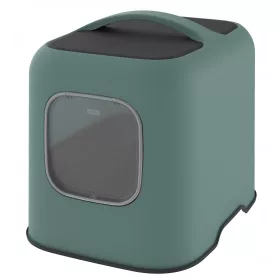  Rotho geschlossene Katzentoilette 51 cm x 39,5 cm x 44 cm