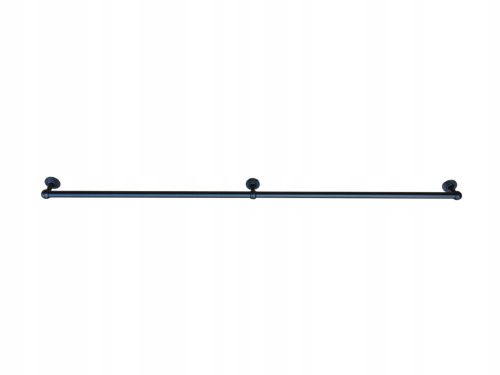 TREPPENGELÄNDER 300 cm/BALUSTRADE FI25 MAT SCHWARZ LOFT NEUER HERSTELLER ŁÓDŹ