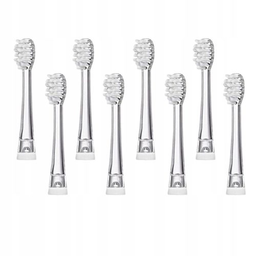 8x Spitzen für BRUSH-BABY BabySonic PRO 18-48m Ersatz-Kidzsonic-Köpfe