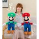  SET 2x MEGA GROßER SUPER MARIO LUIGI KUSCHEL-TEDDYBÄR TEDDYBÄR 60cm