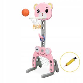 3-in-1-Basketballkorb mit Tor