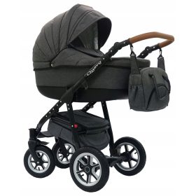    MULTIFUNKTIONALER KINDERWAGEN QUERO alu 3WI KAREX REGENSCHIRM