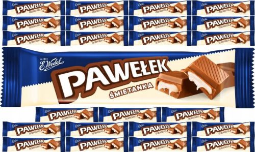 Pawełek Schokoriegel mit Sahnegeschmack 45g