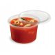 Einweggeschirr BEHÄLTER + DECKEL FÜR SUPPESSEN 500ml 50St