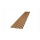 Wandlatten auf HDF-Platte – 275 cm x 40,5 cm Windsor-Eiche 280
