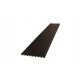 Wandlamellen auf HDF-Platte – 275 cm x 40,5 cm – SCHWARZ 905