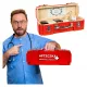  Geschenkbox Erste-Hilfe-Set für eine Flasche, ein Geschenk für einen Arzt