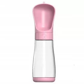  Faltbar (Reise) aus Kunststoff. Umgekehrte Rosatöne 0,51 l