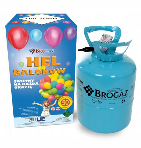  ZYLINDER MIT HELIUMGAS ZUM AUFBLASEN VON BALLONS