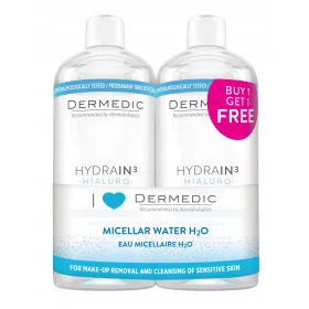   Hydrain3 Hialuro Micellarwasser 2x500ml: Sanfte & hypoallergene Hautreinigung