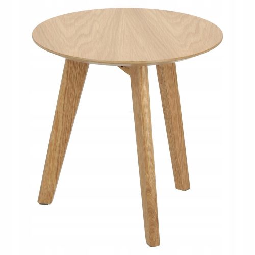  Intesi Sano runder Tisch 40x40 cm, Eiche natur
