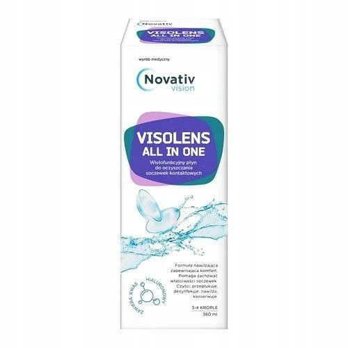  Novativ Visolens All-in-One-Linsenflüssigkeit 360 ml