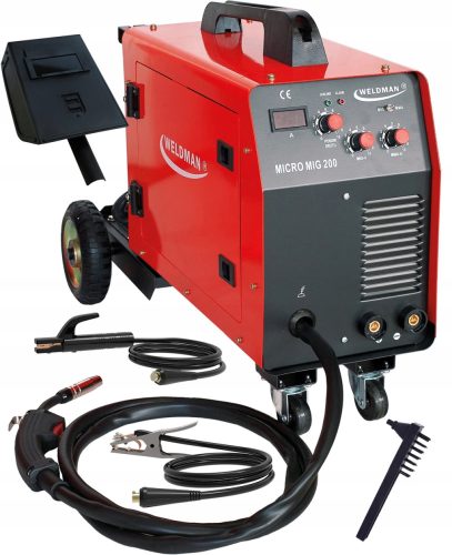  Halbautomatisches Schweißgerät MIG/MAG, MMA, WIG Weldman 20-200 A 230 V