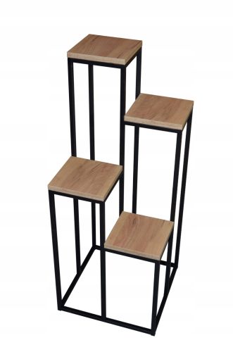 BLUMENSTÄNDER AUS HOLZ MARTECH Blumenständer 75 cm Metall