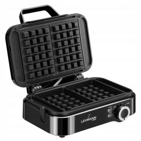  Lehmann Crisp 2000 W Waffeleisen schwarz