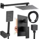  Yoka Home Dual Duschpaneel mit silberner Armatur