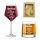 Coole, lustige Gadgets GESCHENKSET FÜR GROSSELTERN zum Großelterntag, Glas + Glas