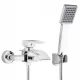  Einhebel-Wand-Badewannen- und Duscharmatur Yoka Home Talea Chrom