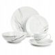 Abendessenservice SALT & PEPPER BASIC Speise- und Kaffeeservice, 20-tlg.