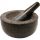 Gewürzmühle Granitmörser 18 cm mit Stößel