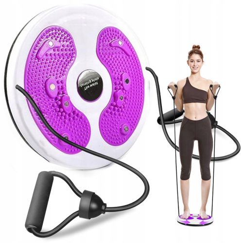  TWISTER DISC MIT MUTTERN ROTIERENDE SCHEIBE FÜR ÜBUNGEN FUSSMASSAGER FITNESS