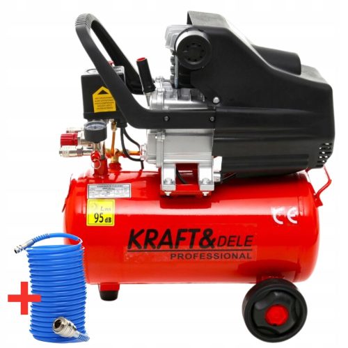  Kraft&Dele KD400 Ölkompressor 24 l 8 bar