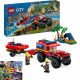  60412 4X4 FEUERWEHRWAGEN MIT RETTUNGSBOOT + LEGO KATALOG 2024 NEU