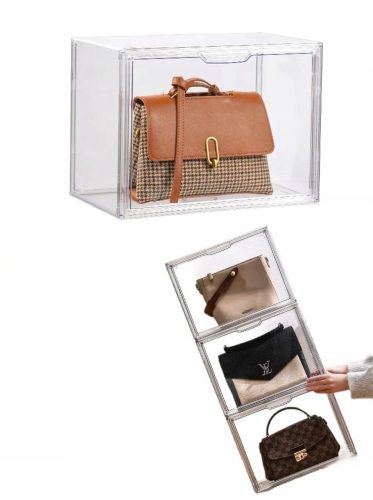 Boxen, Aufbewahrungsbehälter, Organizer Organizer-Box für Schuhe, Handtaschen, Spielzeug, transparente Box für Dinge