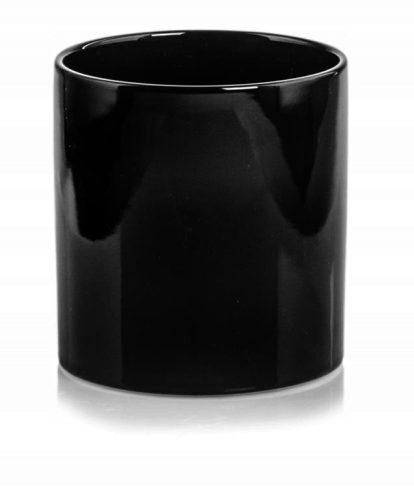  Abdeckung 16 cm Keramik schwarz
