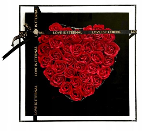 Blumen und Blumenkästen zum Valentinstag Blumenkasten, KosmoGroup ewige Rose 30 cm