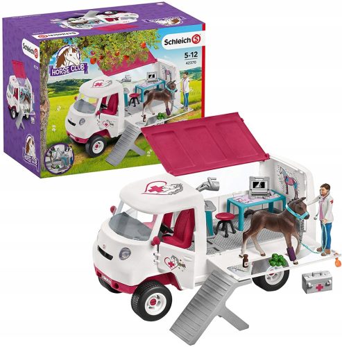  Schleich Mobile Tierklinik mit Fohlen 42370