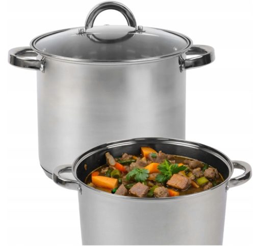 Töpfe Prymus traditioneller Topf EDELSTAHLTOPF 12L INDUKTION 13L